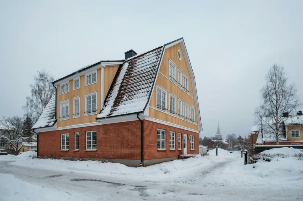 akut takskottning och sn r jning p flerbostadshus i rimbo norrt lje