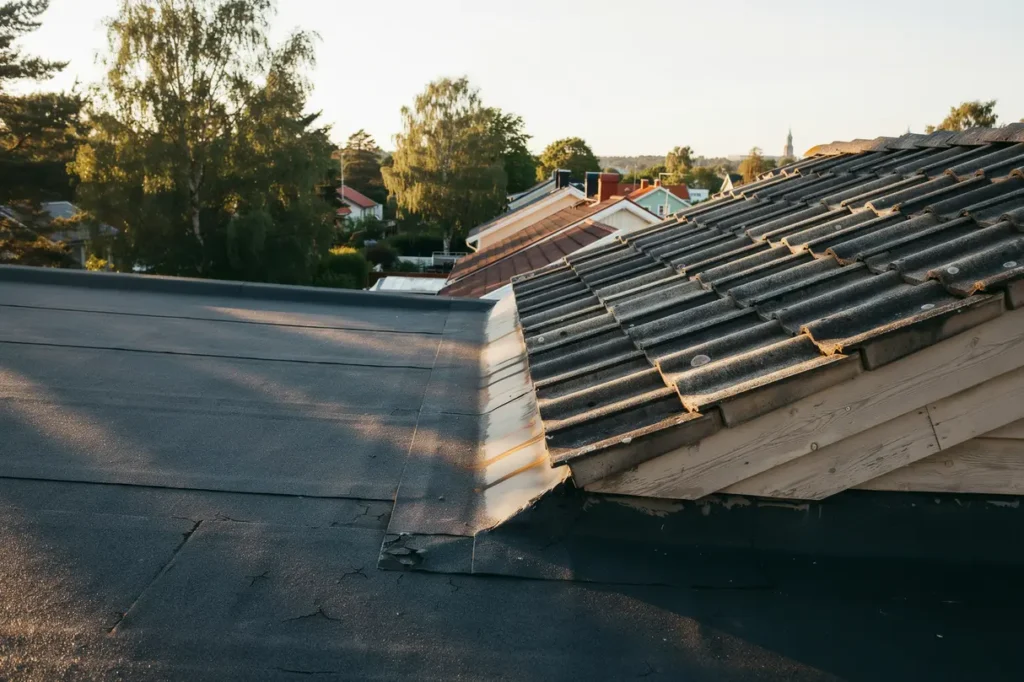 julihetta och uv str lning s p verkas takets t tskikt under sommarens tuffaste veckor